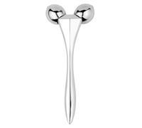 FRCOLOR Massaggiatore a Rotella Per Viso Portatile, Strumento Per Massaggio Della Cura Della Pelle, Massaggiatore Per Viso Anti-età Leggero e Facile Da Trasportare Per Uso Domestico e in Viaggio