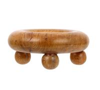 FRCOLOR Massaggiatore Gua Sha in Plastica Marrone per Collo e Piedi, Strumento per Massaggio Anticellulite che Favorisce la Circolazione Sanguigna e Allevia la Fatica, per Uso Lavorativo