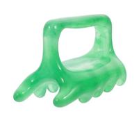 FRCOLOR Massaggiatore Gua Sha in Resina Compatto e Portatile per Collo Spalle Schiena e Mani Strumento a Due Lati per Massaggi e Raschiatura Efficaci