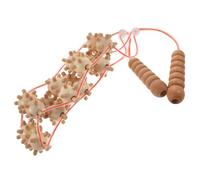 FRCOLOR Massaggiatore Manuale in Legno per Schiena e Corpo Portatile per Stretching e Rilassamento Muscolare Strumento Antistress per Yoga e Cervicale