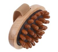 FRCOLOR Massaggiatore Manuale Spazzola Massaggiatrice Per Cuoio Capelluto Strumento Per Massaggio Dei Spazzola Per In Legno Piccolo Massaggiatore Strumento Per Massaggio