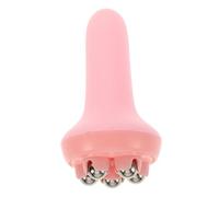 FRCOLOR Massaggiatore Per Gambe Perline in Acciaio, Strumento Manuale Portatile Per Massaggio Muscolare e Agopressione, Compatto Per Automassaggio Sportivo e Rilascio Tensioni Muscolari