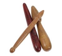 FRCOLOR Massaggiatore per Piedi Strumento Manuale per Massaggio Corpo e Sollievo Fatica in Legno 3 Pezzi per Relax Ascoltando Musica o Guardando Tv