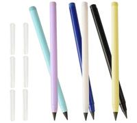 FRCOLOR Matite Non Temperabili per Disegno 6 Pezzi, Matite per Sempre in Plastica Grafite, Set Colorato per Studenti e Artisti, per Schizzi e Calligrafia su Vari Tipi di Carta