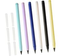 FRCOLOR Matite per Disegnare 6 Pezzi senza Temperino, Matite Non Temperabili in Plastica Grafite, Esperienza di Scrittura Liscia per Studenti e Scuola Elementare