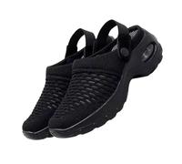 FRCOLOR Mezze Ciabatte Estive in Rete Traspirante Leggere con Suola Antiscivolo e Elasticità Scarpe Casual per Casa e