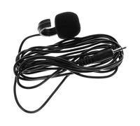 FRCOLOR Microfono a Clip per Dito con Cavo da 3 Metri, Pickup per Flauto e Sassofono, Microfono a Bavero Portatile per Esibizioni Musicali e Spettacoli Teatrali, Compatibile Smartphone