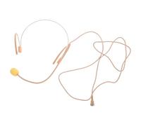 FRCOLOR Microfono con Cuffia per Amplificatore Vocale Headset Microfono Leggero e Confortevole per Docenti e Guide Cablato per Parlato e Presentazioni Pubbliche