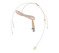 FRCOLOR Microfono Condensatore Omnidirezionale Cablato Headset con Clip per Guide Turistiche e Conferenze Cancellazione Rumore Vestibilità Sicura e Comfort Prolungato