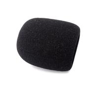 FRCOLOR Microphone Cap Nero Protettiva Antivento per Microfono Palmo Filtro Antipop e Protezione da Saliva per Microfoni da Palco