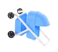 FRCOLOR Mini Carriage Toy Pram Realistic Design For Role Play Compatible With Dollhouse Furniture