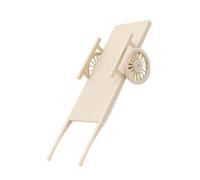 FRCOLOR Mini Dollhouse Decor Miniature Farm Tool With Mini Board Cart Ancient Village Simulation Educational Toy For