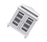 FRCOLOR Mobiletto Vino Bianco Piccolo Decorativo per Casa delle Leggero e Realistico per Stimola Creatività e Coordinazione Mano Occhio
