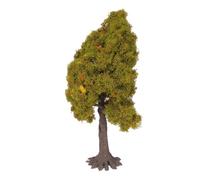 FRCOLOR Modello di Albero Artificiale in Plastico 6 Pollici per Diorama Ferroviario, Leggero e Stimolo Immaginativo, per Spazi Verdi e Ambienti Esterni in Miniatura