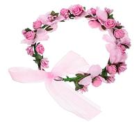 FRCOLOR nuziale Mori lux matrimonio amorica party costume fascia per giochi di ruolo decorazioni decorazione fotografica mer spose fasce per da sposa fascia floreale rosa