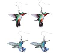 FRCOLOR Orecchini a in Acrilico Pendenti Luminosi Per Set 2 Paia Decorazioni Uniche Per Feste e Matrimoni