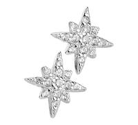 FRCOLOR Orecchini a Stella in Argento, Decorazione Dell’orecchio Femminile Leggera e Lucente, Accessori Per Orecchini Da Donna Per Feste, Matrimoni e Uso Quotidiano