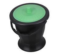 FRCOLOR Orinatoio Portatile in Plastica con Coperchio Vaso per Urina Riutilizzabile Sputacchiera per Casa e Viaggio per Anziani e Donna Incinta