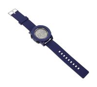 FRCOLOR orologio elettronico sport argento orologio digitale Impermeabile orologio da polso elettrico lumino ladies watch Orologio da lavoro Gli studenti guardano Acciaio inossidabile Blue