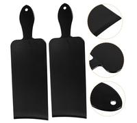 FRCOLOR Palette Colori Per Parrucchieri 2 Pezzi Grande Forma Curva Maschera Frangia Plastica Per Tecnica Colorazione Professionale Saloni e Uso Domestico