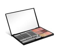 FRCOLOR Palette Vuota Per Ombretti Con Base a Calamita Vassoio Porta Ombretti Quadrato Specchio Incluso Portatile e Compatto