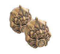 FRCOLOR Palle di Mano Baoding in Ottone Set per Esercizi Manuali e Massaggio alle Mani, Miglioramento Agilità e Forza Muscolare, Compatte per Casa, Ufficio e Viaggi, Adatte Anziani