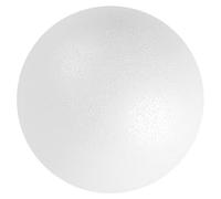 FRCOLOR Palline di Schiuma Rotonde da 25 CM in Polistirolo Bianco per Modellismo Scolastico e Addobbi Pasquali Fai da Te, per attività Creative