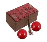 FRCOLOR Palline Rotonde per Handball e Fitness Cinesi per Esercizi Manuali e Massaggi Terapeutici per Salute Circolazione Leggere Portatili e Confezionate in Scatola Regalo