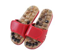 FRCOLOR Pantofole Massaggianti Unisex per Massaggio Plantare Agopressione Realizzate in Eva e Tessuto Durevoli per Migliorare Circolazione e Salute