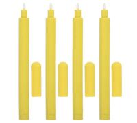 FRCOLOR Penna di Sicurezza in Silicone 4 Pezzi 12 Cm Anti-ingoiamento per Carceri e Ospedali di Salute Mentale, Penna Sicura Resistente per Scrittura in Centri di Detenzione e