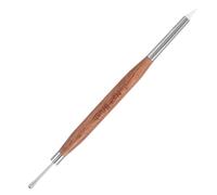 FRCOLOR Pennello Nail Art Doppia Punta Multifunzione per Disegni e Incisioni Punta in Silicone per Precisione Strumento per Unghie Gel