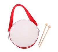 FRCOLOR per Legno Doppia Faccia con Bacchette Strumento Percussione Montessori per Compatto per Educazione Musicale e Gioco Creativo