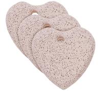 FRCOLOR Per Piedi a 3 Pezzi Pietra Pomice Naturale Esfoliante Per Pedicure Rimuove La Pelle Morta Per Piedi Morbidi e Personale
