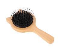 FRCOLOR Pettine Districante Naturale - Spazzola Districante Per Ricci - Spazzola A Denti Larghi - Accessorio Per - Perfetto Per Asciutti E Bagnati