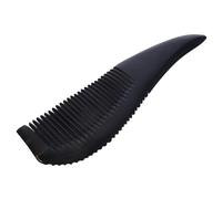 FRCOLOR Pettine in Corno Naturale Antistatico per Capelli Ricci e Mossi Strumento per Massaggio del Cuoio Capelluto Leggero e Resistente per Uomo Donna