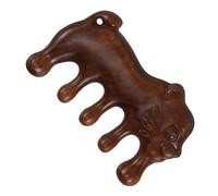 FRCOLOR Pettine in Legno Per Massaggiatore Al Capelluto Strumento Di Massaggio Manuale Per Uso Quotidiano Pettine Per Massaggio Del Capelluto Design Elegante e Portatile Per Tutti i Tipi d