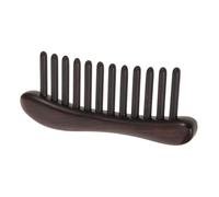 FRCOLOR Pettine Legno Capelli in Sandalo Spazzola Massaggio Capelluto con Denti Larghi Comb per Terapia Capelluto e Styling Strumento Naturale e Antistatico per Uomo e Donna