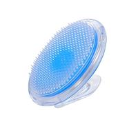 FRCOLOR Pettine Massaggiante Antiscivolo Per Spazzola Per Massaggio Al Capelluto Pvc Blu Stimola La Crescita Dei e Districa Nodi