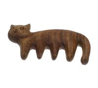 FRCOLOR Pettine massaggiante per gatti per capelli con denti larghi, per cuoio capelluto, massaggiatore per cuoio capelluto, massaggiatore per, raschietto per, pettine