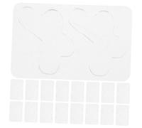 FRCOLOR - Pezzi di Strisce di Supporto per Orecchini con Cuscinetti Comfort Nastro Auricolare a Forma di Farfalla per Donna Sollevatori per Orecchini con Orecchio