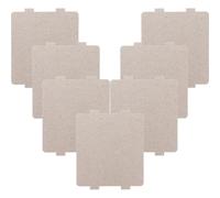 FRCOLOR Piastra di Mica Beige Isolamento ad Alta Temperatura per Riparazione 8 Pezzi Resistente al Calore per Forno Microonde Accessori Casa