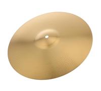 FRCOLOR Piatti e Produzione di Precisione Suono Brillante per Batteria 14 Pollici in Lega Oro Accessori per Batteria per Percussioni e Set da Studio, per Esercitazioni Musicali