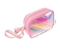 FRCOLOR Piccola Borsa A Tracolla Con Paillettes Borsa A Mano Glitterata Per Bambine 2 Agli 8 Anni Bomboniera Per Feste Di Compleanno Di Sirene E Principesse