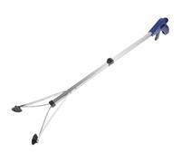 FRCOLOR Pinza Raccoglitore Di Rifiuti Pieghevole Lungo, Strumento Per La Raccolta Dei Rifiuti Impugnatura Ergonomica Antiscivolo, Dispositivo Per Pulizia Domestica e Spazi Esterni Per Anziani, Blu