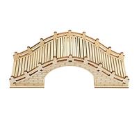 FRCOLOR Ponte Arco Legno da Assemblare per Esperimenti Scientifici e Materiale DIY per Apprendimento Pratico