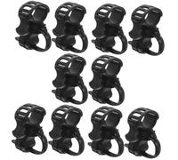 FRCOLOR Porta Stampelle 10 Pezzi Stampelle Accessori Monopattino Elettrico Carrozzina Per Anziani Un Raccordo Stampella Staffa Per Per Porta Gomma Da Cancellare Black