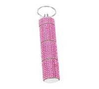 FRCOLOR Portachiavi Porta Pillole in Metallo con Organizer con Scomparti per Farmaci e Vitamine Custodia Piccola e Portatile per Viaggio Scatola Porta Medicinali Elegante e Resistente