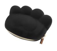 FRCOLOR Portamonete Con Artiglio Di Gatto Tiene Signore Portamonete Da Viaggio Carina Per Borsetta Della Moneta Borsa Per Il Cambio Da Viaggio Borsa Zampa Di Gatto Black Gel Di Silice