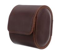 FRCOLOR Portaorologio da Viaggio in Pelle PU Resistente Custodia Singola Antishock per Uomo e Donna Organizer Compatto per Orologi da Polso per Affari e Viaggi