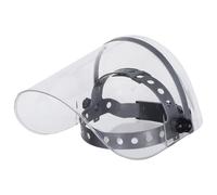 FRCOLOR Protettiva Trasparente Copertura Viso in Pmma, Resistente a Olio e Calore, di Leggera Montata sulla Testa per Protezione da Goccioline, per Lavoro, Cucina e Attività All’aperto